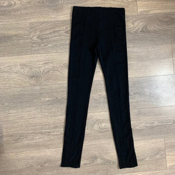 Aritzia Talula Claremont Leggings Pant High Rise Waist Skinny Leg Black Size 0 - Picture 8 of 12